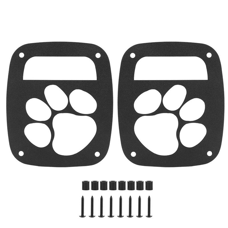 Taillight Guard for TJ 9706 Bear Design Rear Light Cover Protective Accessory